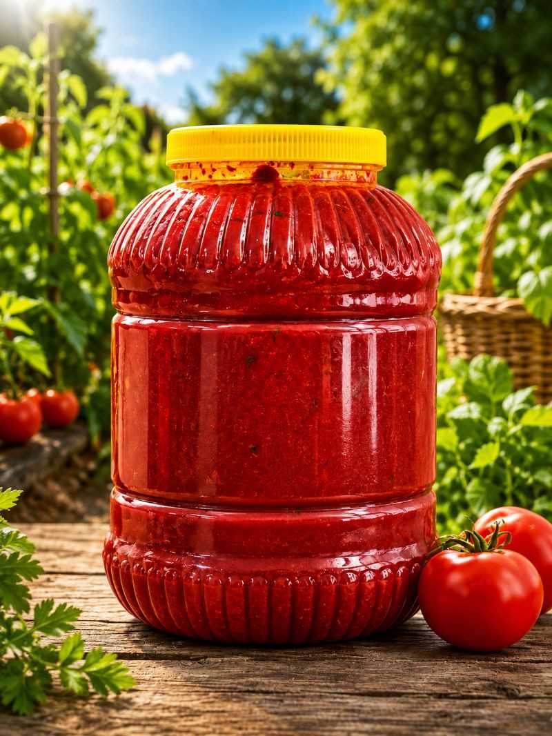 Gün Kurusu Domates Salçası 5 kg - Ayşeli Köy Ürünleri