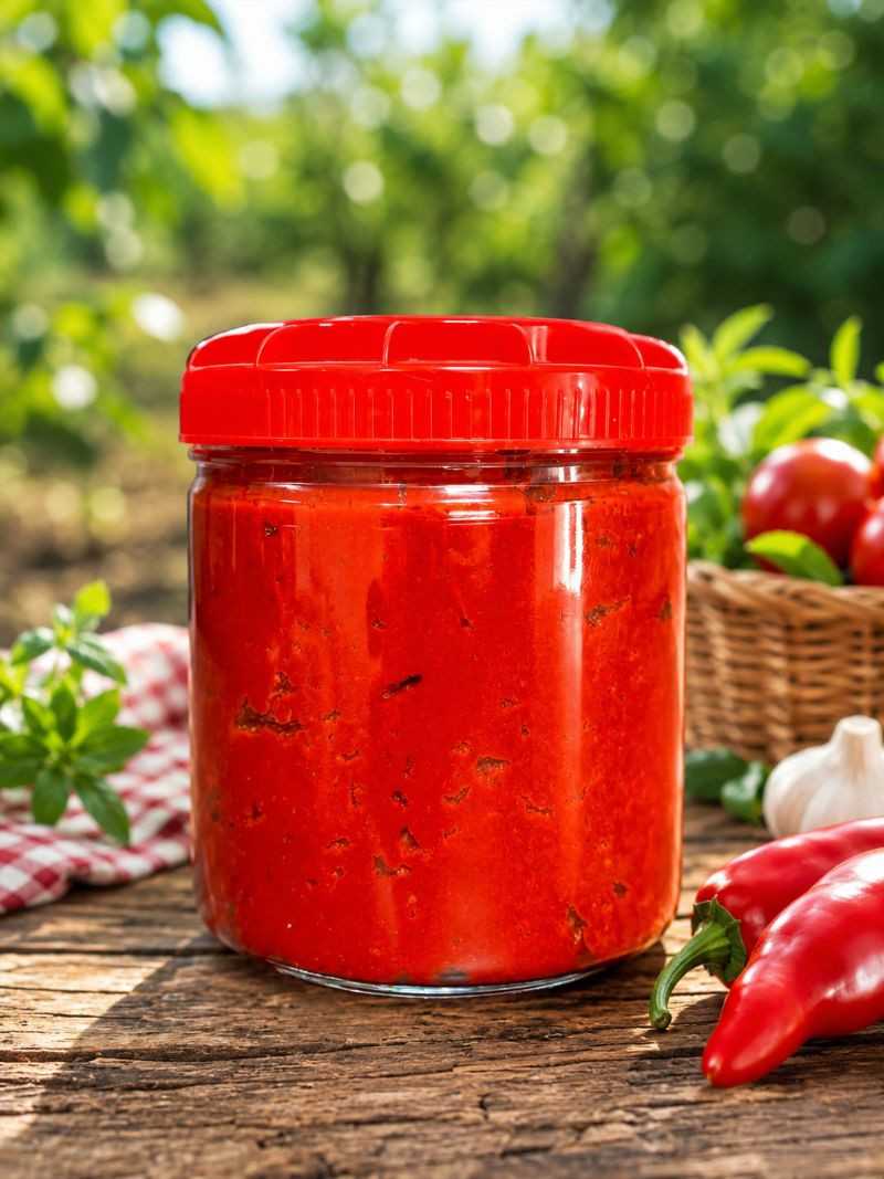 Kaynatma Acı Biber Salçası 1 kg - Ayşeli Köy Ürünleri
